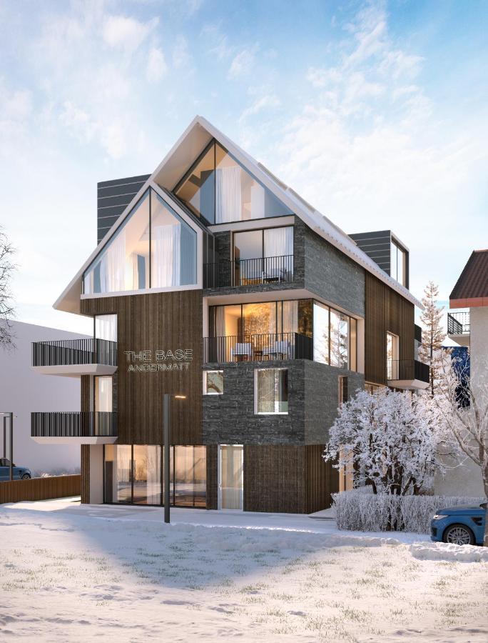 The Base Andermattアパートホテル エクステリア 写真